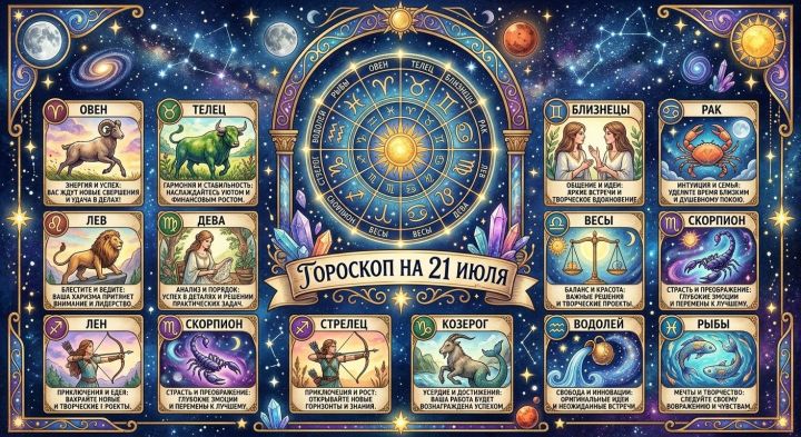 Гороскоп дня: советы звёзд для всех знаков