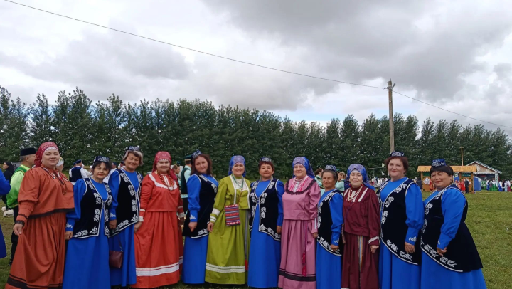 Команда Старо‑Уруссинского СДК на IV Республиканском фестивале