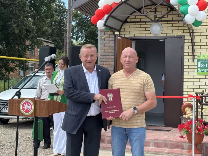 Новый магазин распахнул двери для жителей Малых Уруссу