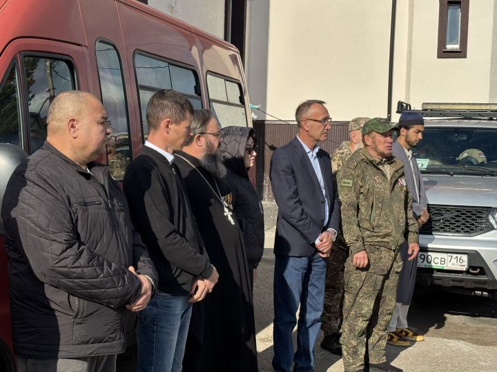 Ютазинский район отправил бойцам гуманитарный груз